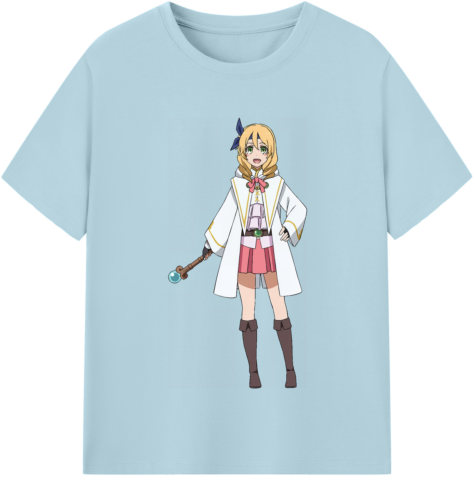 （画像用） 転スラ Regarding Reincarnated to Slime 綿100％半袖Tシャツ（フロントプリント）